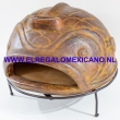 Sol-y-Yo 4820RD Mexicaanse Pizza Oven Veracruz vis 52x44cm. rood