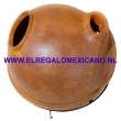 Sol-y-Yo 085RDLENA Mexicaanse Pizza Oven 70x50cm. rood ZWAAR!