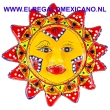 Mexicaanse zon Ø28cm. talavera keramiek